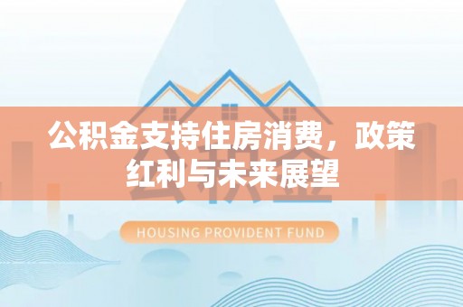江都公积金支持住房消费，政策红利与未来展望