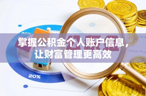 江都掌握公积金个人账户信息，让财富管理更高效
