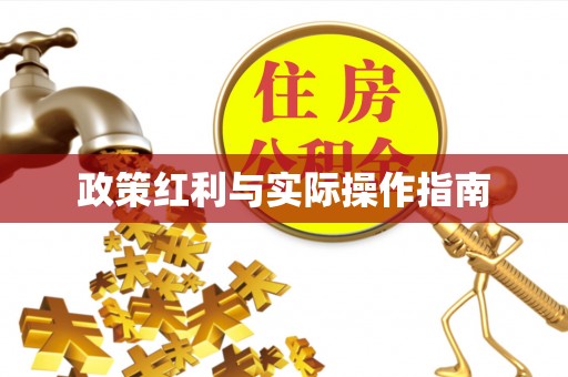 江都政策红利与实际操作指南